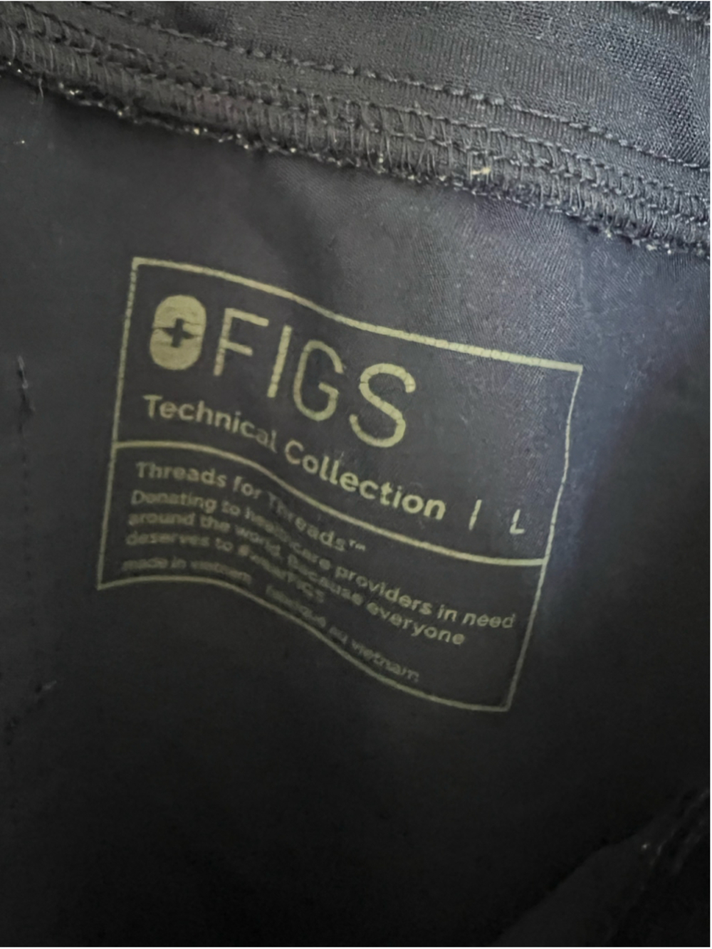 Figs Zamora Jogger Scrub Pant Navy L - Picture 7 of 8